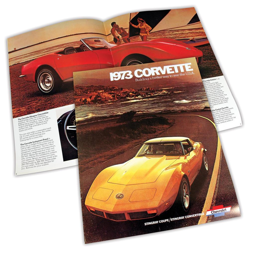 C3 1973 Corvette Sales Brochure, Corvette