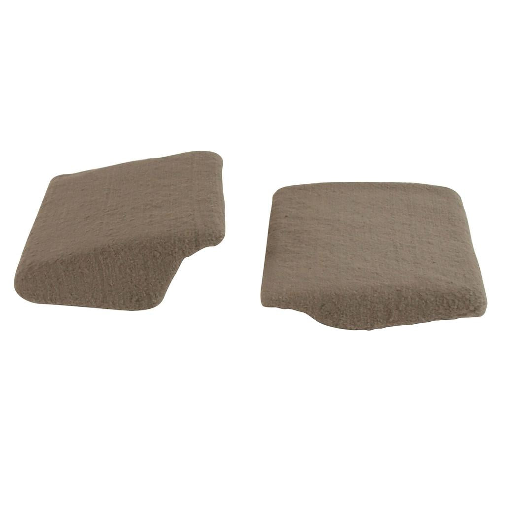 C4 1992-1993 Corvette Front Speaker Cover Assembly - Gray Cut Pile detail