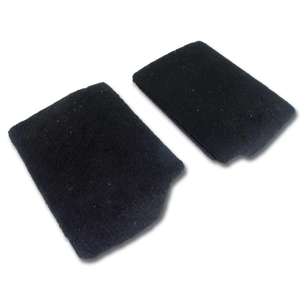 C4 1994-1996 Corvette Front Speaker Cover Carpet Assembly - Black Tru-Vet