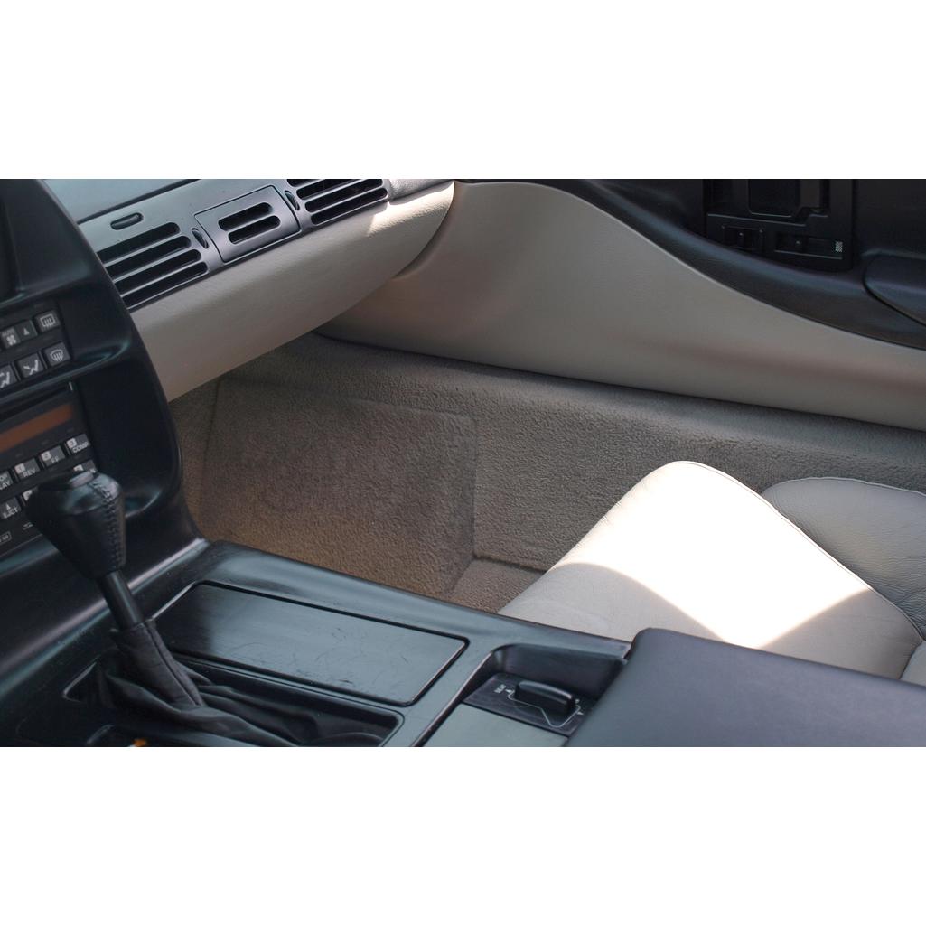 C4 1994-1996 Corvette Front Speaker Cover Carpet Assembly - Gray Tru-Vet detail