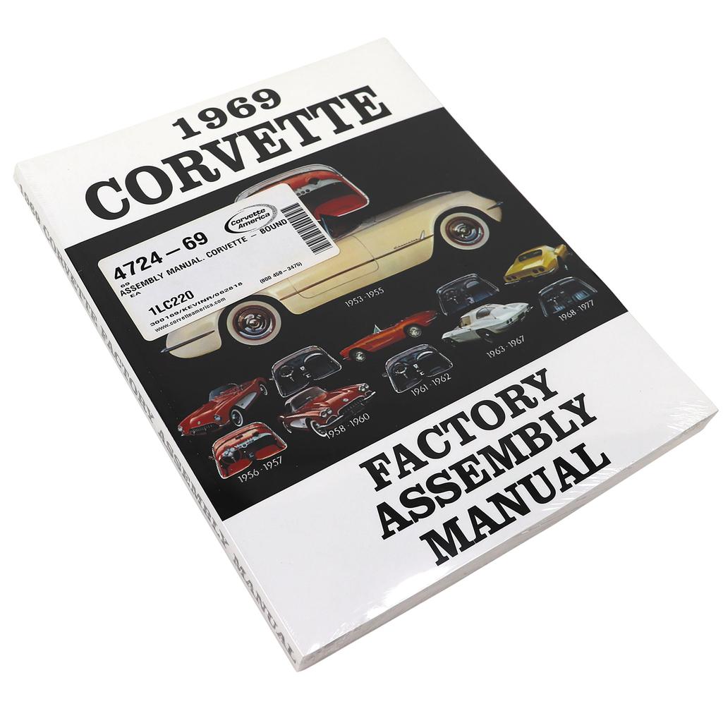 C3 1969 Corvette Assembly Manual, Corvette - Bound