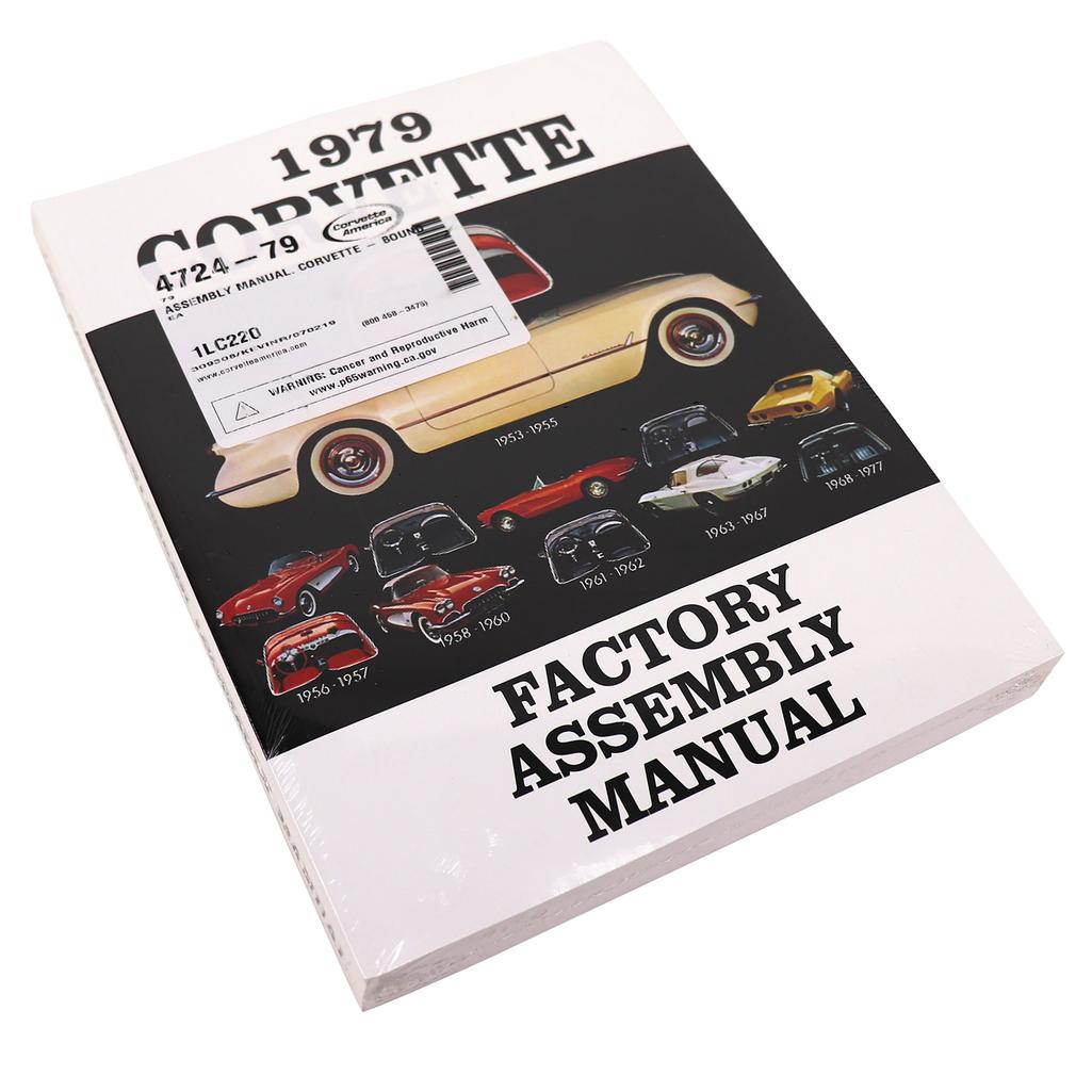 C3 1979 Corvette Assembly Manual, Corvette - Bound