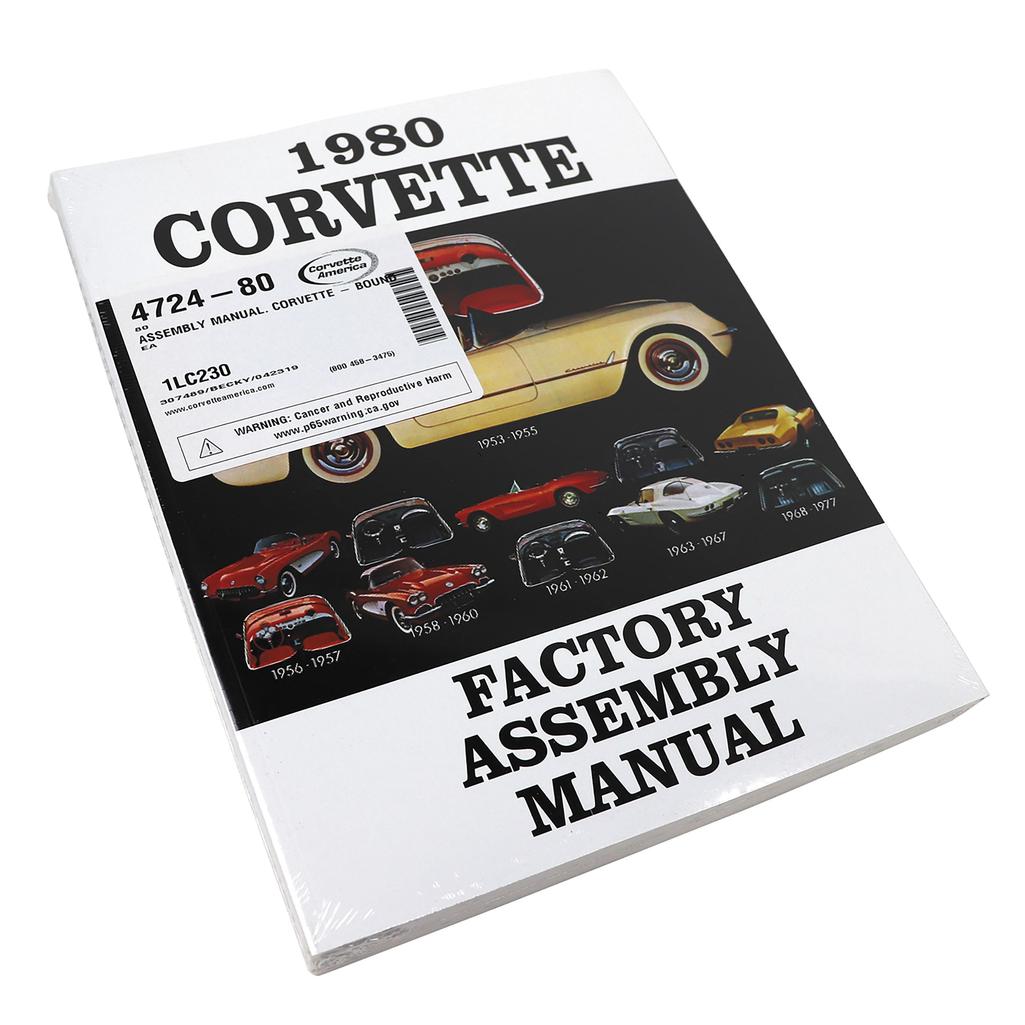 C3 1980 Corvette Assembly Manual, Corvette - Bound