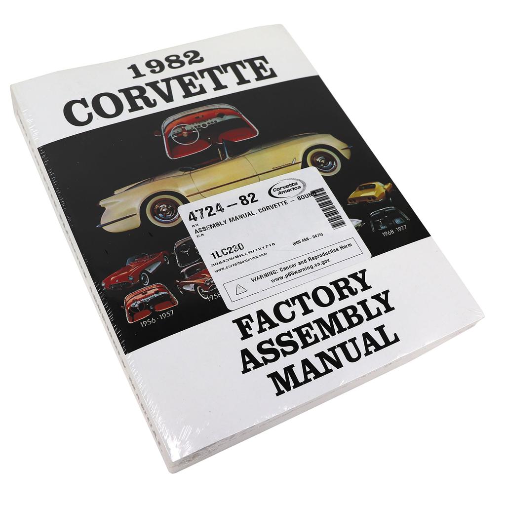 C3 1982 Corvette Assembly Manual, Corvette - Bound