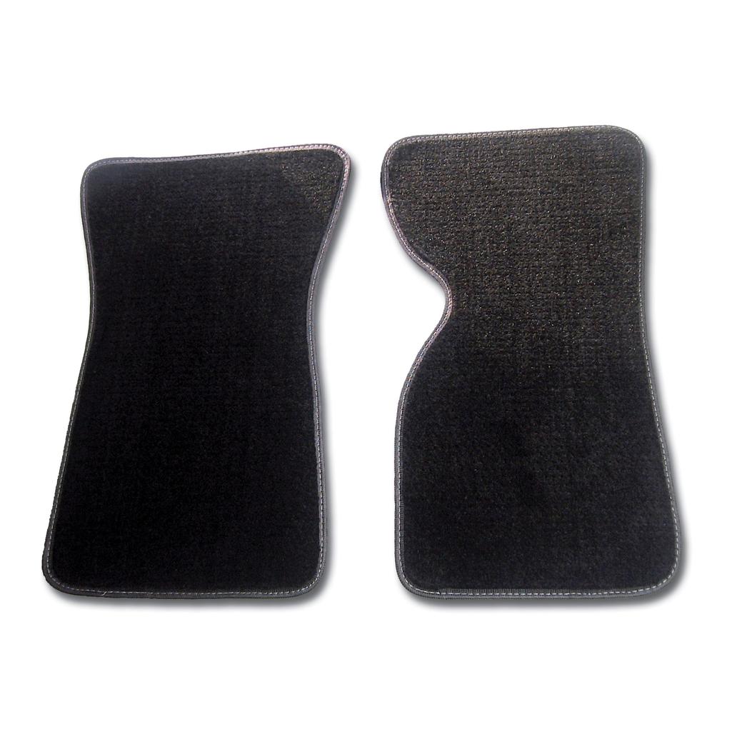 C3 1968-1982 Corvette Floor Mats - Black
