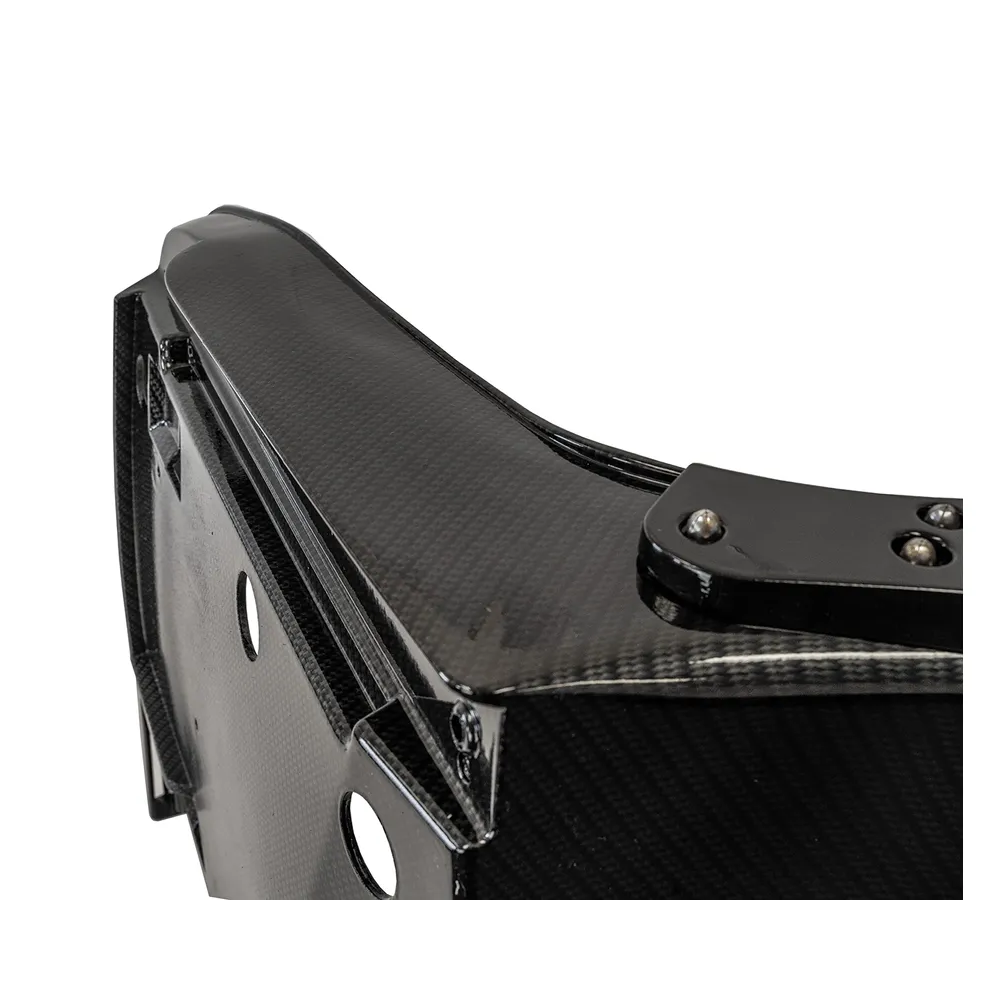 C3 1978-1982 Corvette Hydro Carbon Seat Frame & Hinge Car Set - Gloss