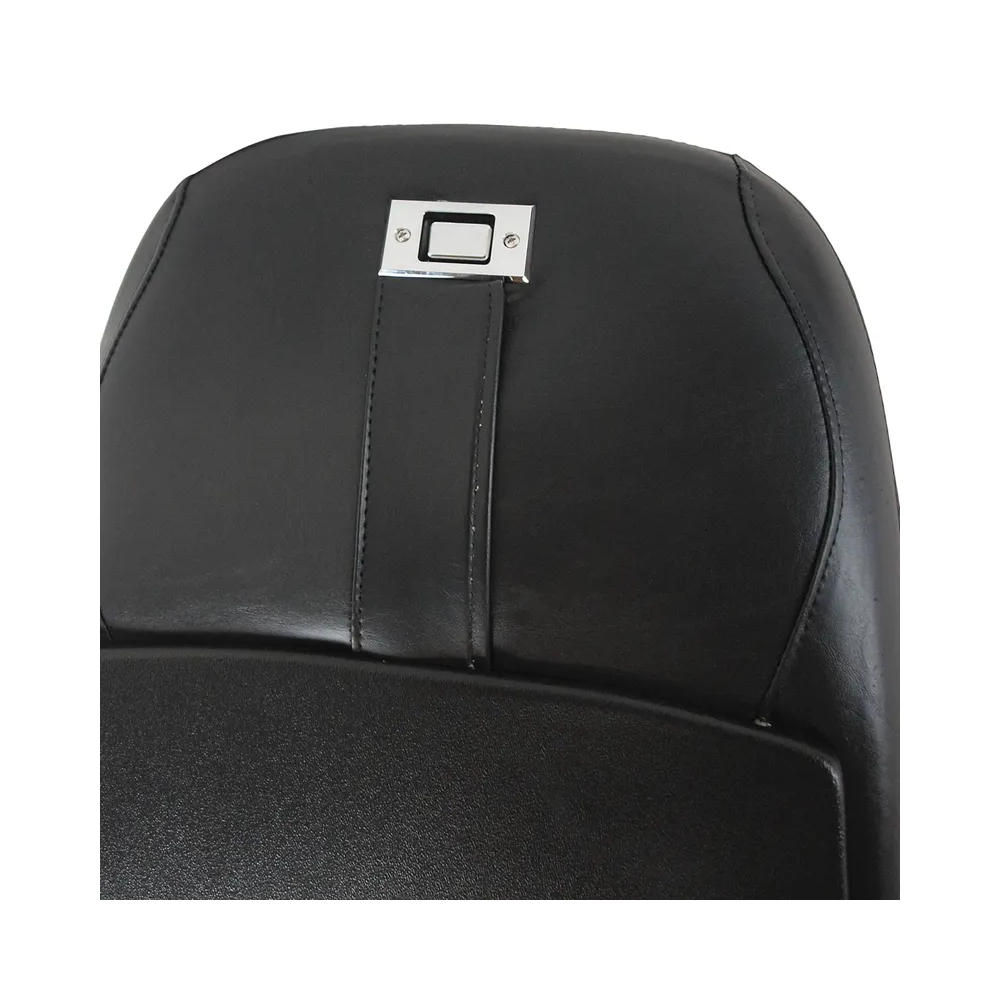 C3 1976-1978 Corvette Mounted Seats - Driver Series - Black Leather Vinyl