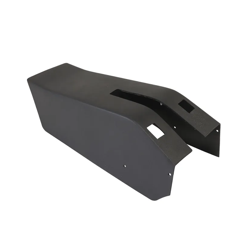 C3 1969-1976 Corvette Park Brake Console - Dye To Match - W/Power Windows