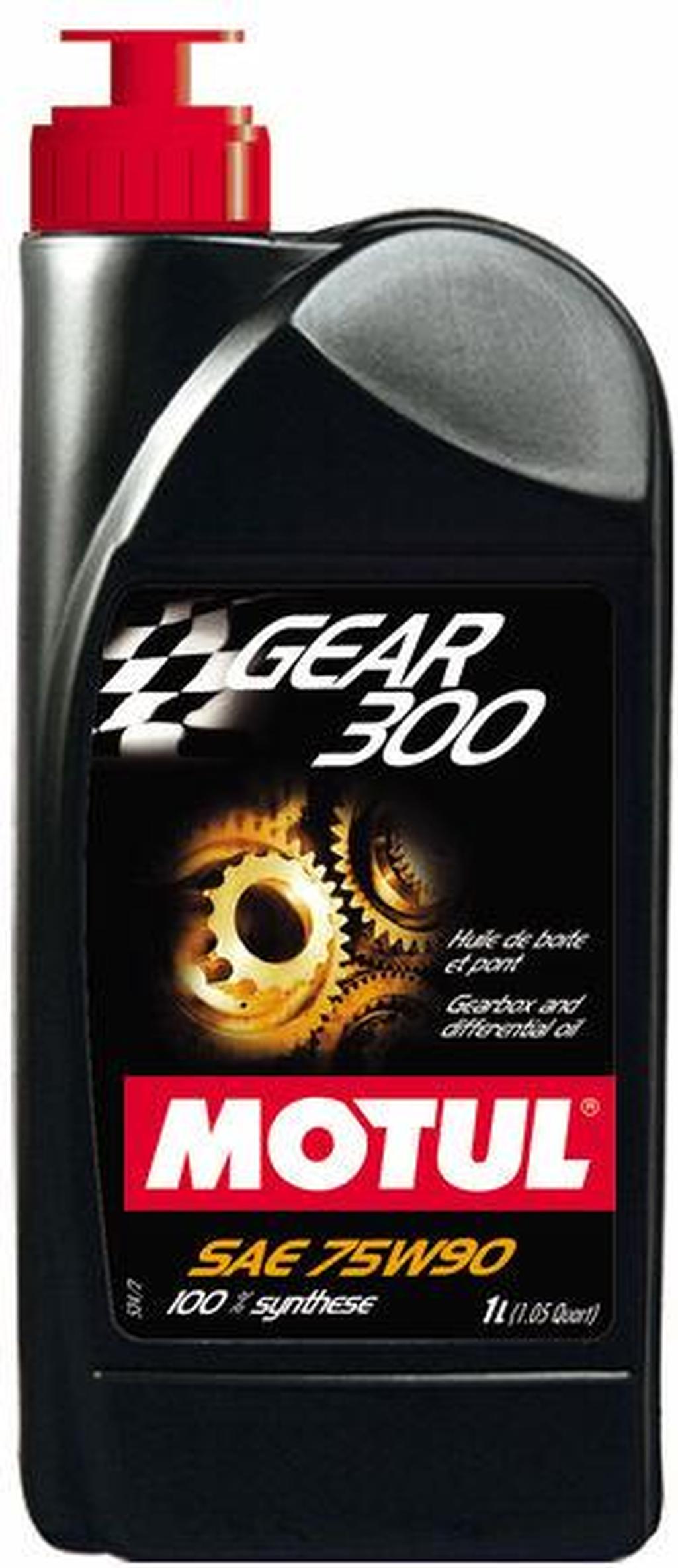Motul 1L DSG Transmission Gear 300 LS 75W90 – Synthetic Gear Oil for High-Performance Manual Transmissions and Differentials