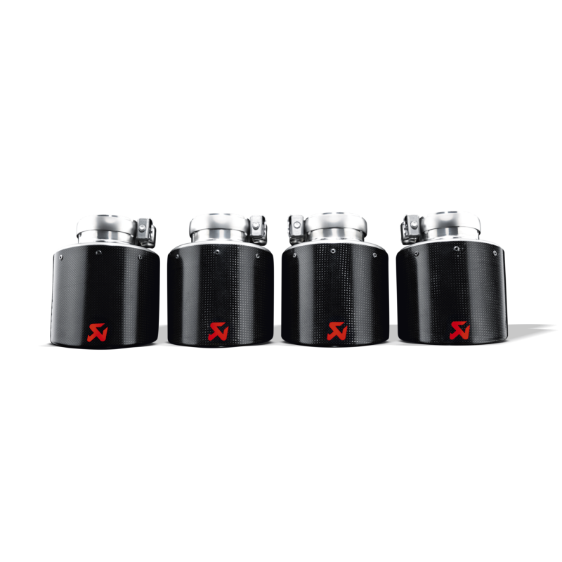 Corvette C6 ZO6/ZR1 Akrapovic Tail Pipe Set (Carbon 125 mm)2006-2013