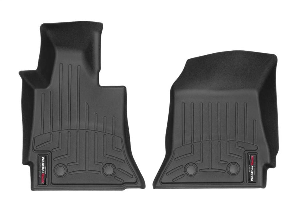 WeatherTech Front FloorLiner DigitalFit for Chevrolet Corvette Stingray (2014-2018) - Black