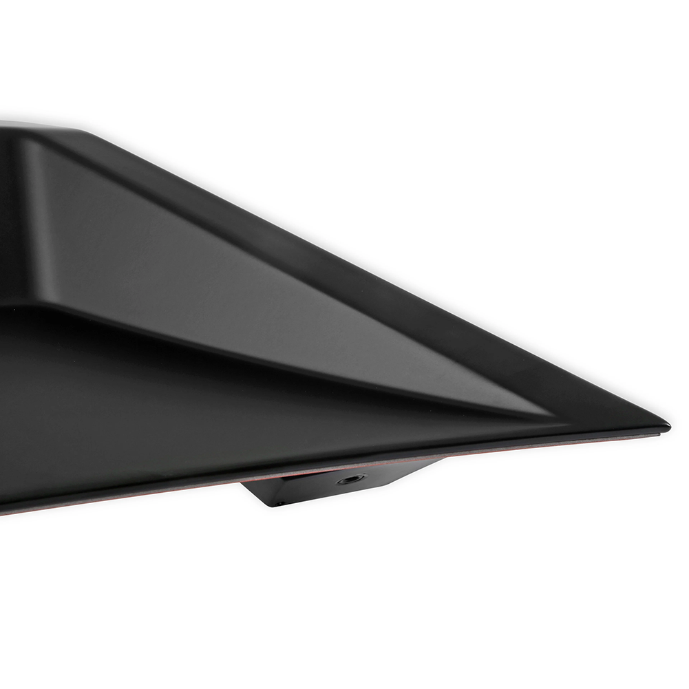 C8 Corvette Rear Spoiler Wicker Bill Style - Satin Black : Base, Z51