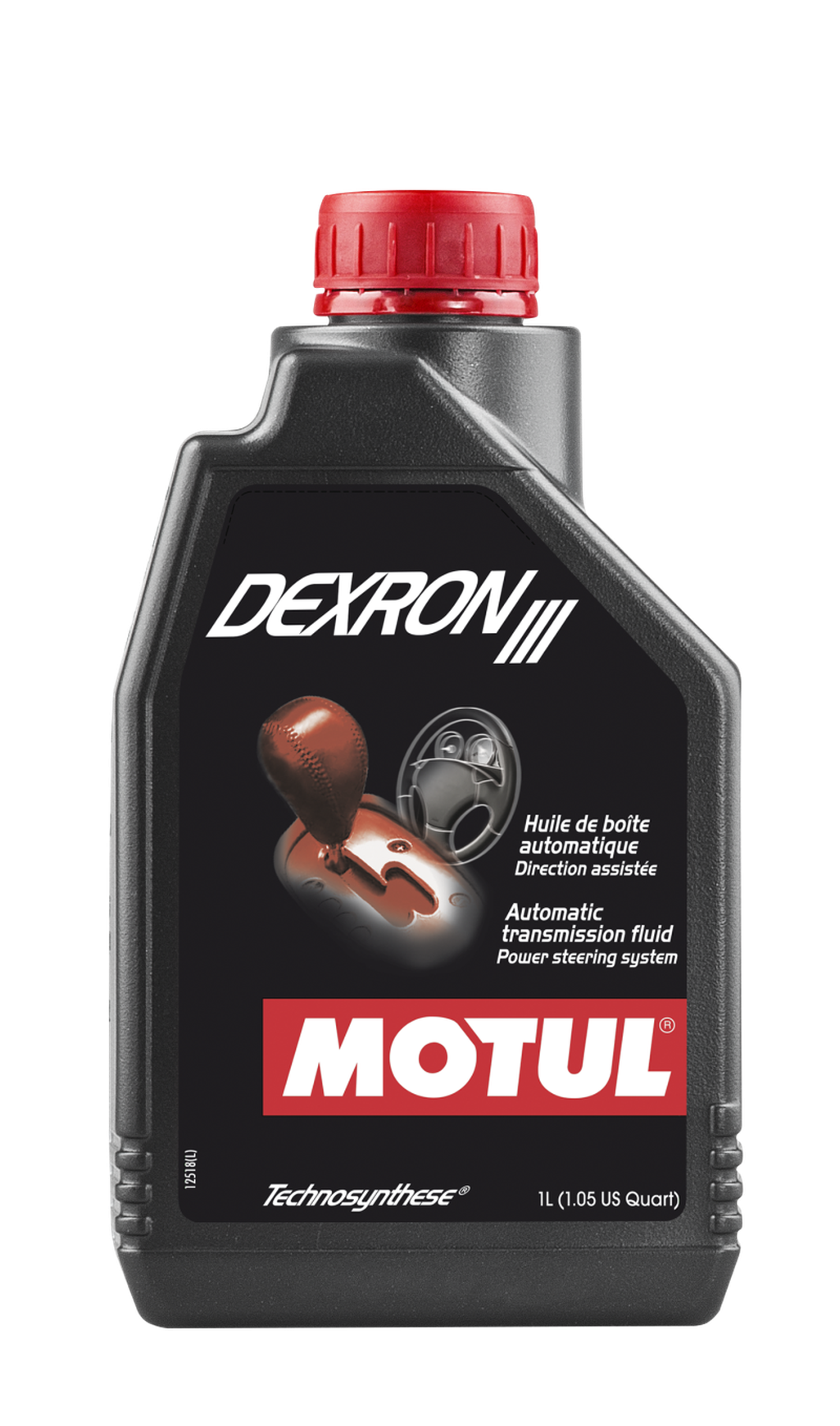 Motul 1L Transmission DEXRON III Technosynthese - Compatible with Mercedes-Benz, BMW, and More