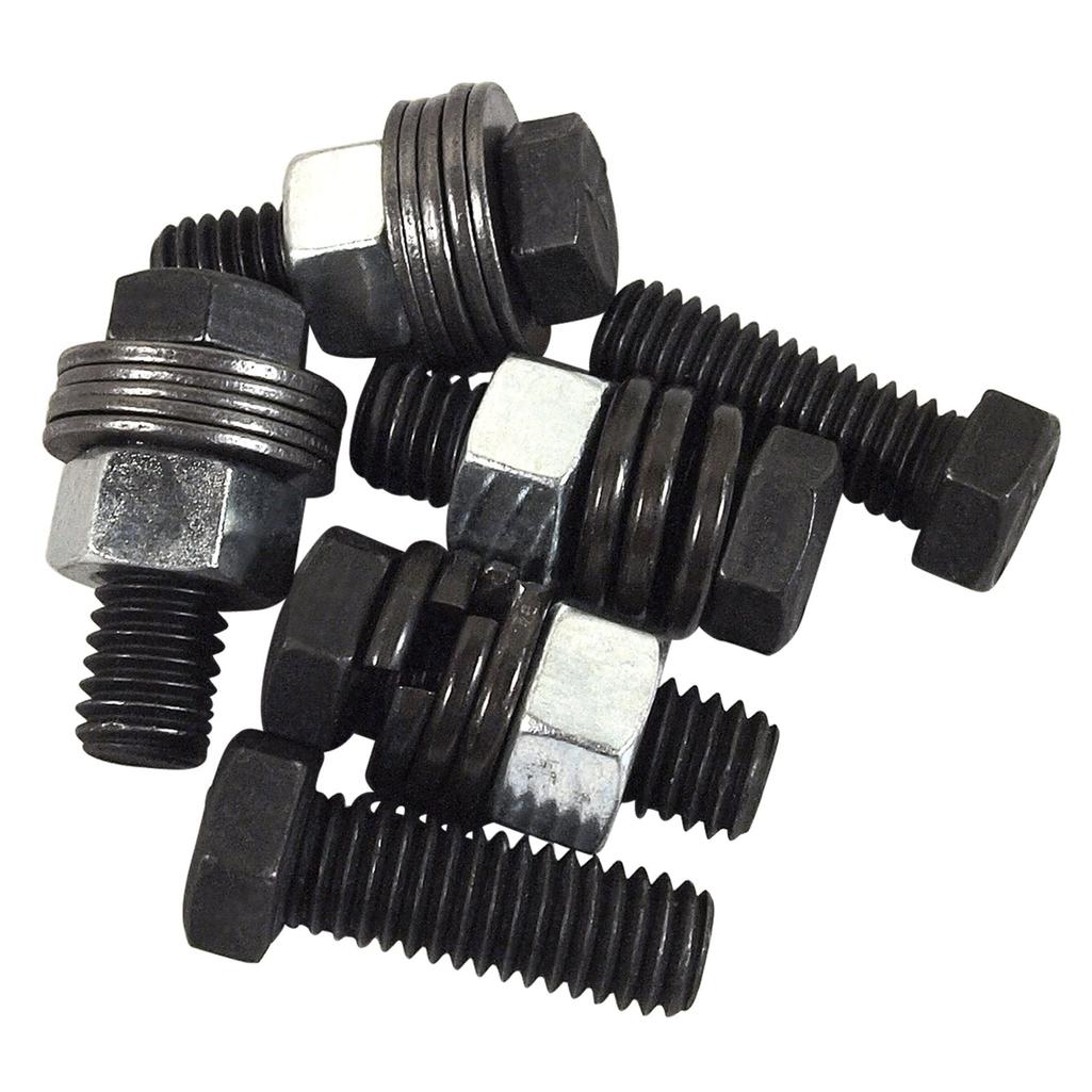 C3 1968-1973 Corvette Bumper Bracket Bolt Kit - Rear W/"A" Headmark