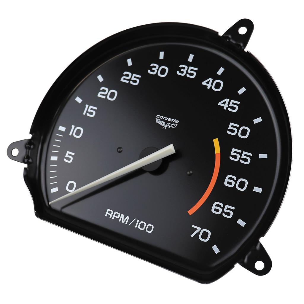 C3 1978-1979 Corvette Tachometer, L48 Red Line 5500