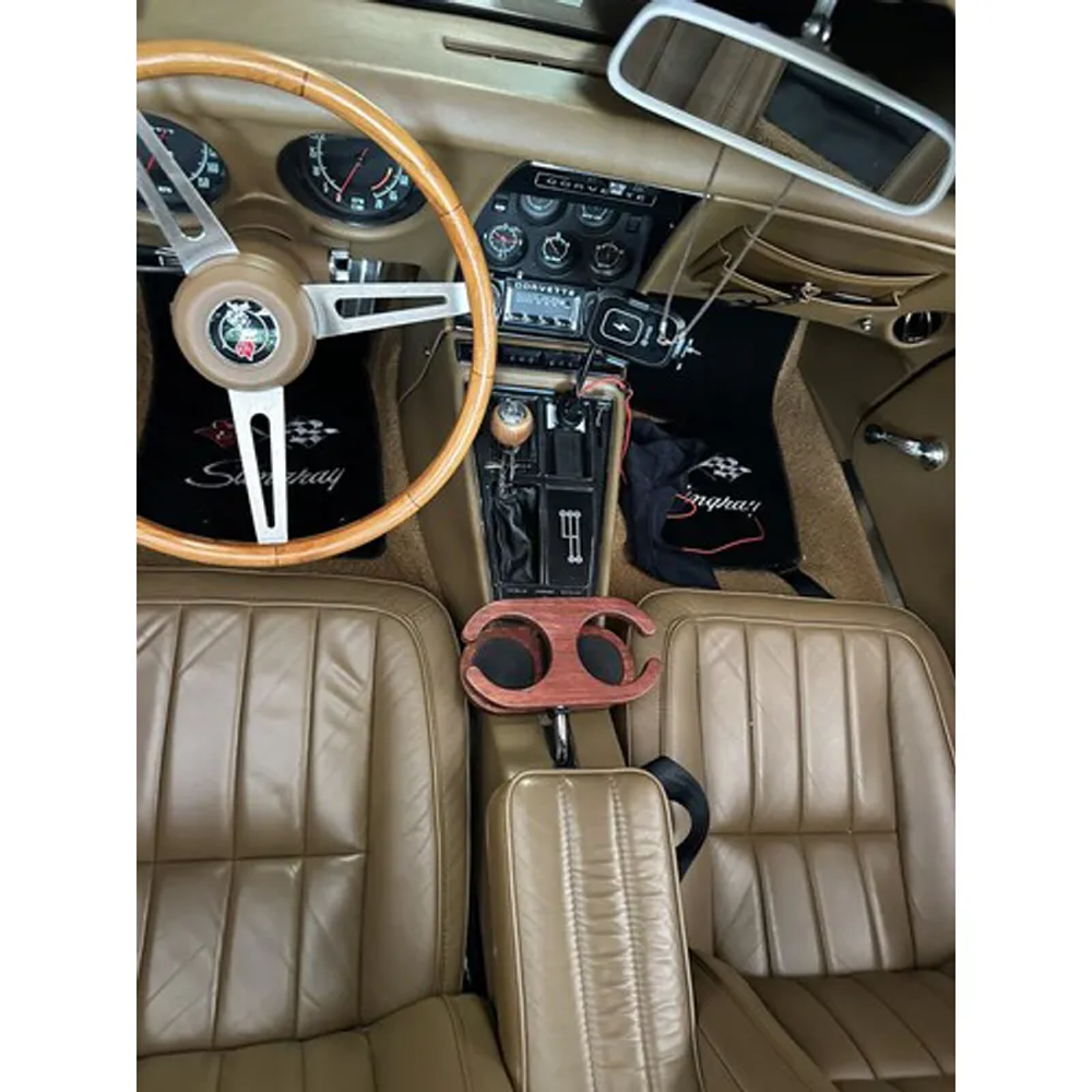 C3 1968-1982 Corvette Cup Keeper - Woodgrain