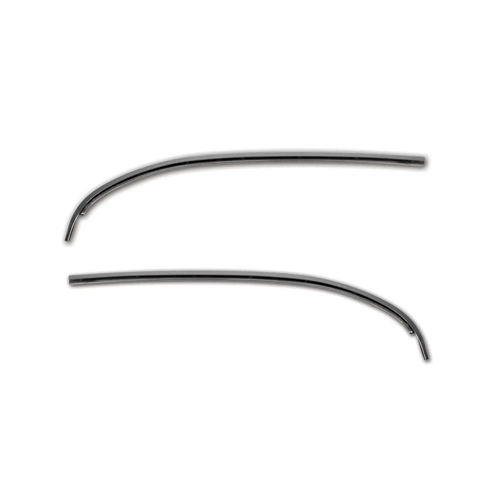 C3 1968-1976 Corvette T-Top Stainless Steel Trim Molding Set - 6Pc