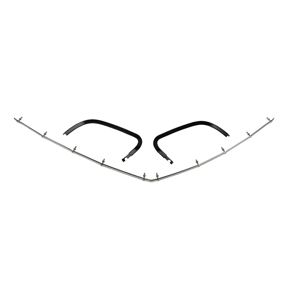 C3 1973-1974 Corvette Front Bumper Cover Retainer Set - 3Pc