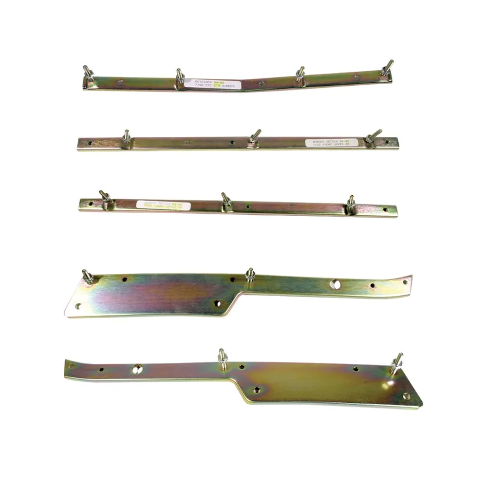 C3 1980-1982 Corvette Front Bumper Cover Retainer Set - 5Pc