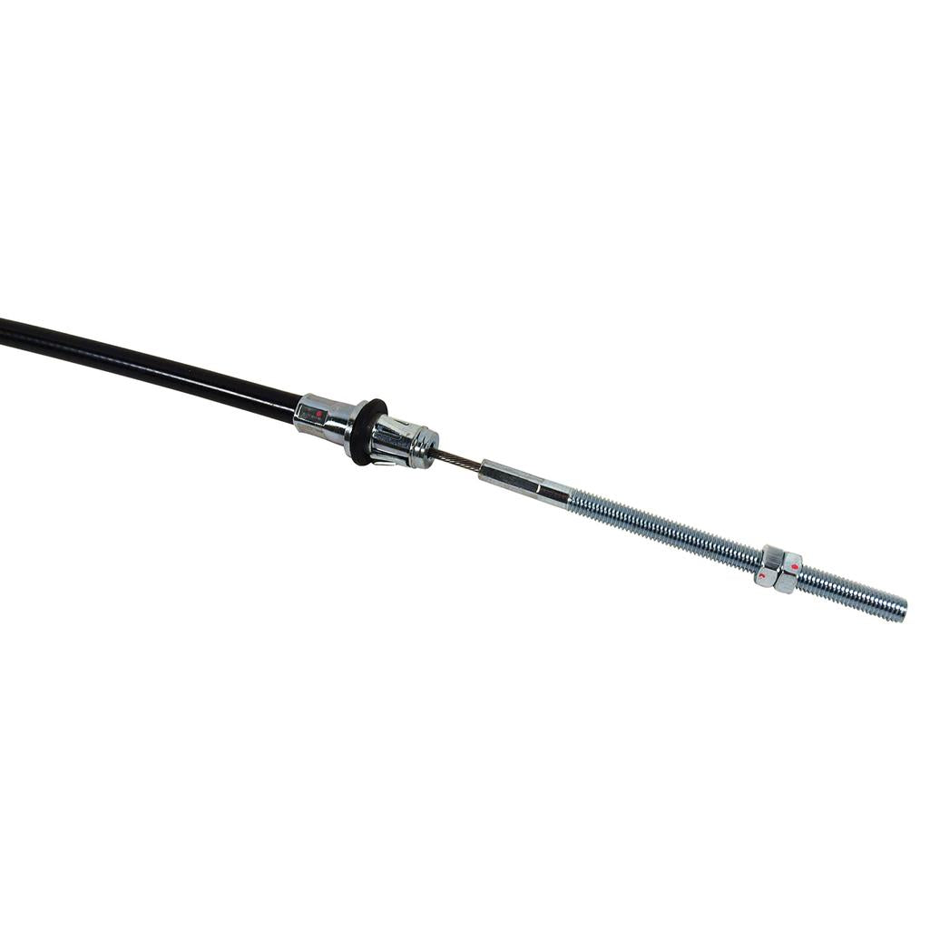 C4 1984-1987 Corvette Park Brake Cable, Rear LH - Stainless Steel