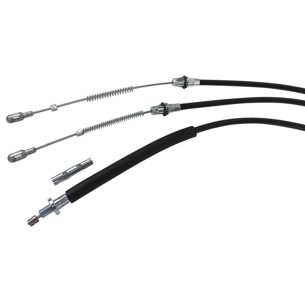 C4 1984-1987 Corvette Park Brake Cable Kit - Front and Rear - 3pcs