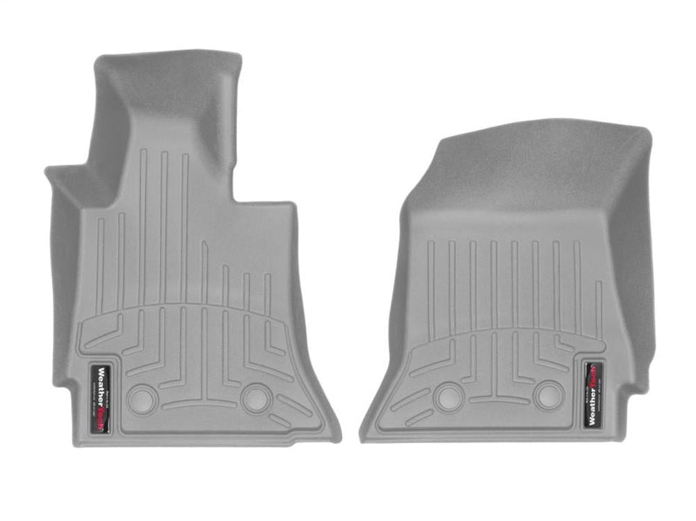 WeatherTech DigitalFit Front FloorLiner for Chevrolet Corvette (2014-2018) in Gray