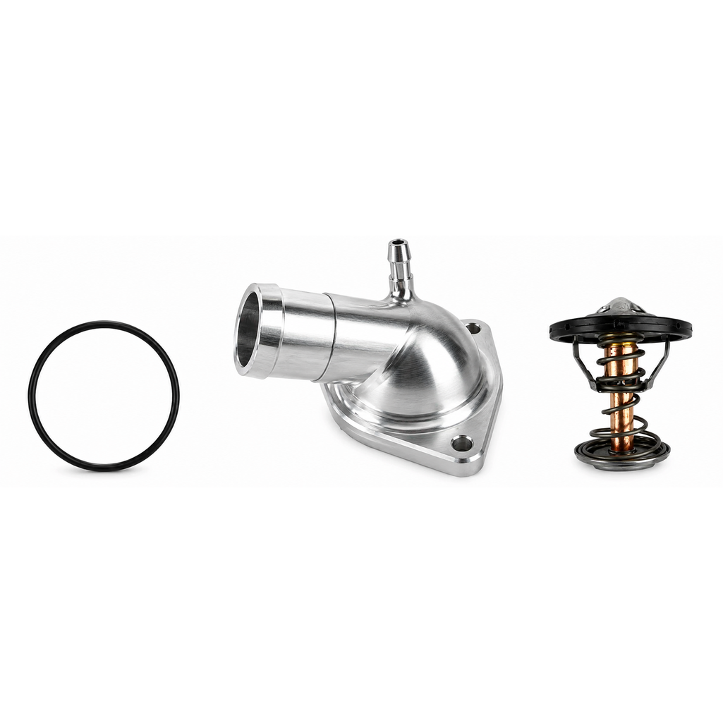 Granatelli Billet Thermostat Housing with 160°F Thermostat for GM LT Engines - 530160