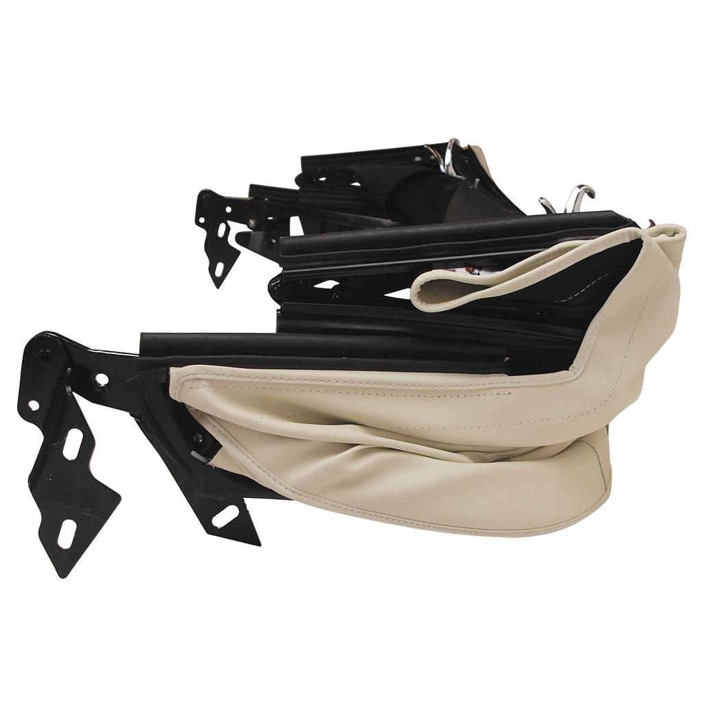 C1 1961-1962 Corvette New Complete Convertible Frame Assembly W/Vinyl Top - White