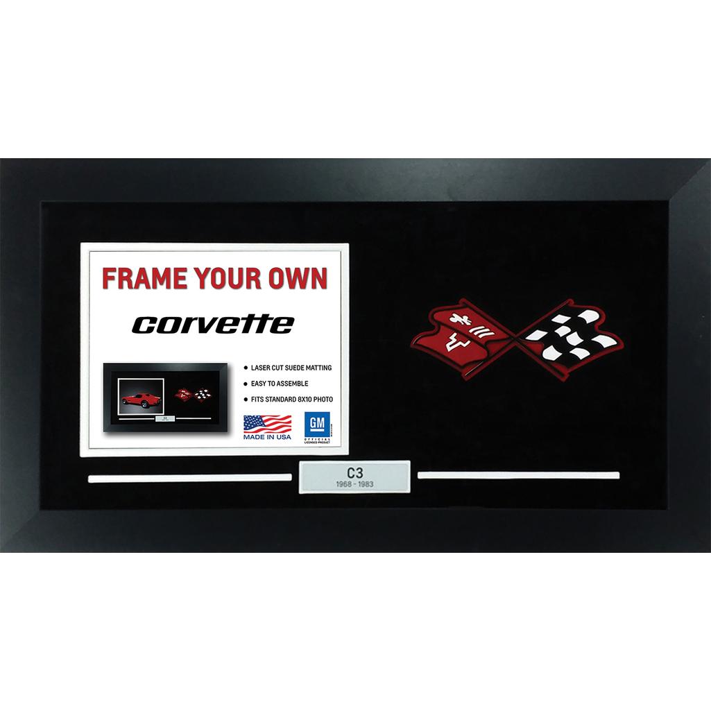 C3 1968-1982 Corvette C3 Frame Your Own W/C3 Emblem