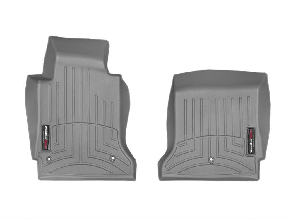 WeatherTech DigitalFit FloorLiner for Chevrolet Corvette 2012-2013 Front - Gray