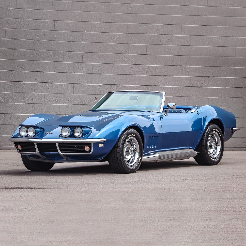C3 1968-1969 Corvette Side Exhaust Kit - GM Sound - GM Style Covers - Aluminized Pipes - 427 BBC