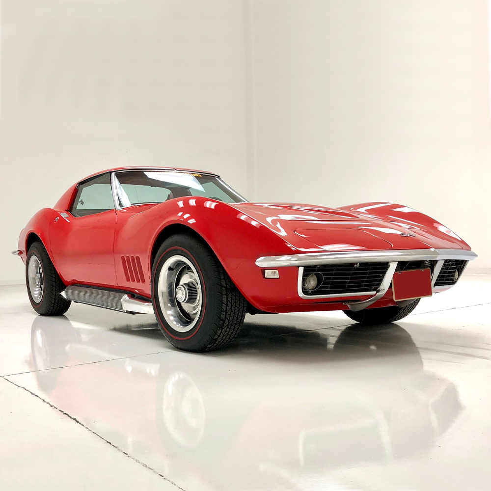 C3 1968-1974 Corvette Side Exhaust Kit - GM Sound - GM Style Covers - Stainless Pipes - For Headers