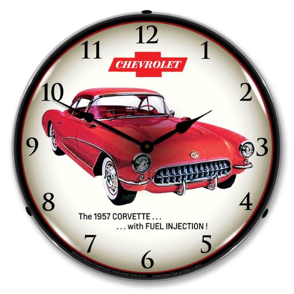 C1 1957 Corvette LED Clock, Fuel Injection