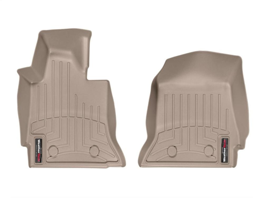 WeatherTech DigitalFit FloorLiner for Chevrolet Corvette Front Passenger Side in Tan, Part #455891