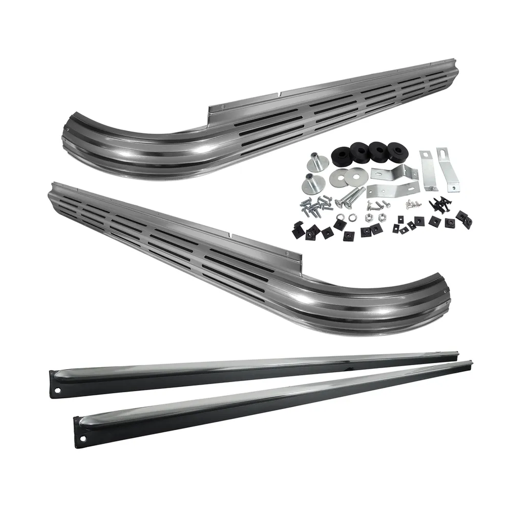 1963–1967 Chevrolet Corvette Sweet Thunder Side Exhaust Kit – Mild Loud Aluminized Pipes W/2" Manifold