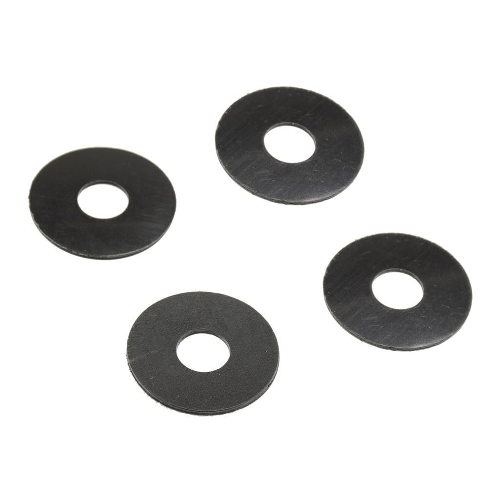 C3 1970-1978 Corvette Seat Bottom Stop Adjuster Bolt Plastic Washer Set - 4pc