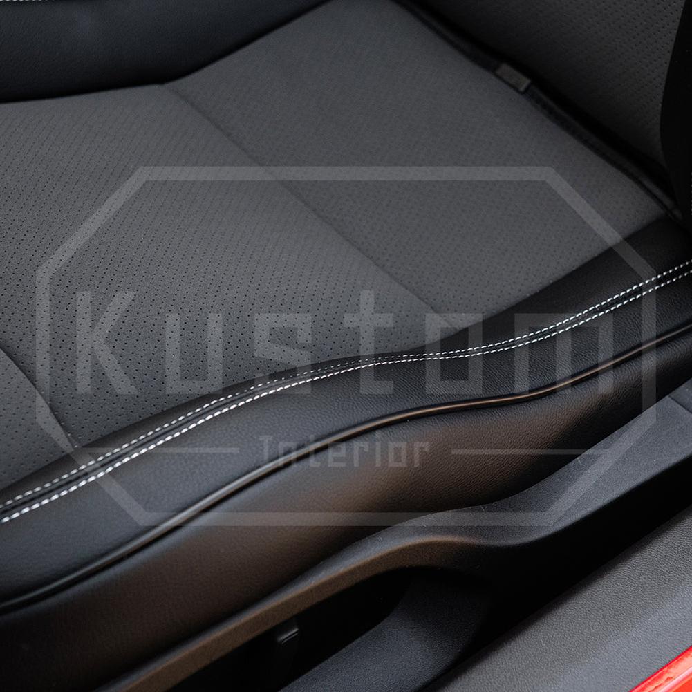 Corvette Custom Leather Seat Covers - Standard Seats : 2014-2019 C7 Stingray, Z51, Z06, Grand Sport