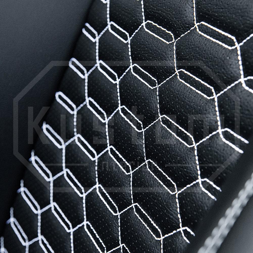 Corvette Custom Leather Seat Covers - GT1 Standard Seats : 2020-2026 C8 Stingray, Z51, Z06