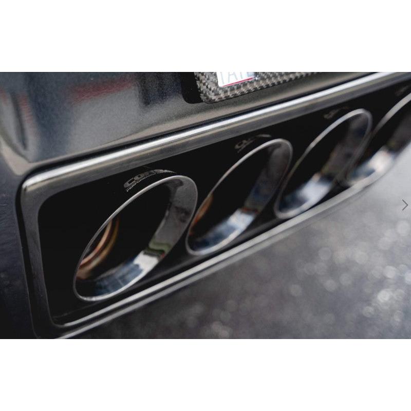 Corvette C7 Corsa Quad 4.5in Polished Pro-Series Tip Kit (For Corsa Exhaust Only)2014-2019
