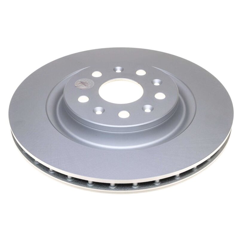 Corvette C8 Power Stop Evolution Coated Rear Rotor Non Z51 2020-2024