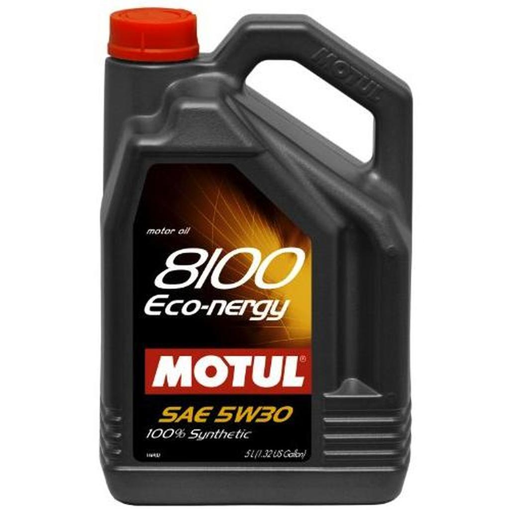 Motul 8100 Eco-nergy 5W-30 Synthetic Engine Oil for Gasoline and Diesel Engines