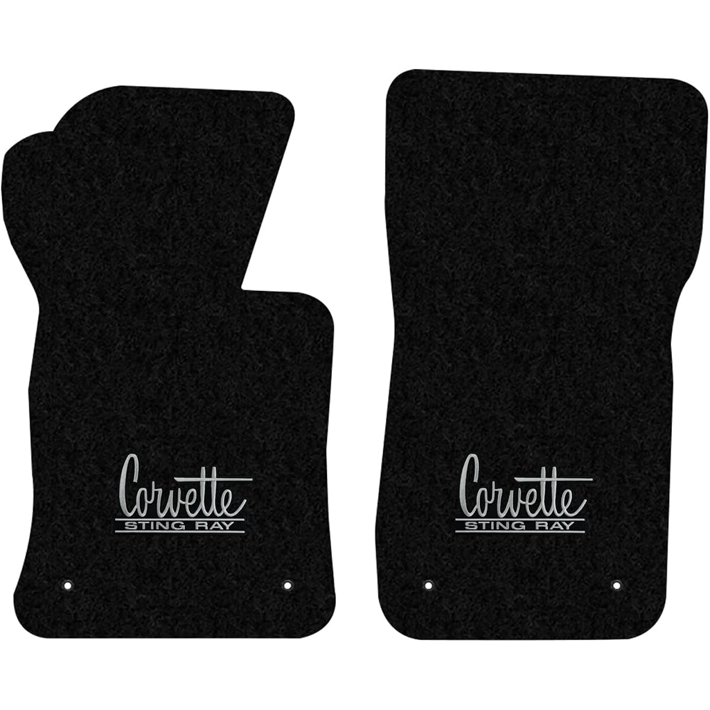 Corvette Lloyds Velourtex Floor Mats - Corvette W/ Stingray : C2 1966-1967