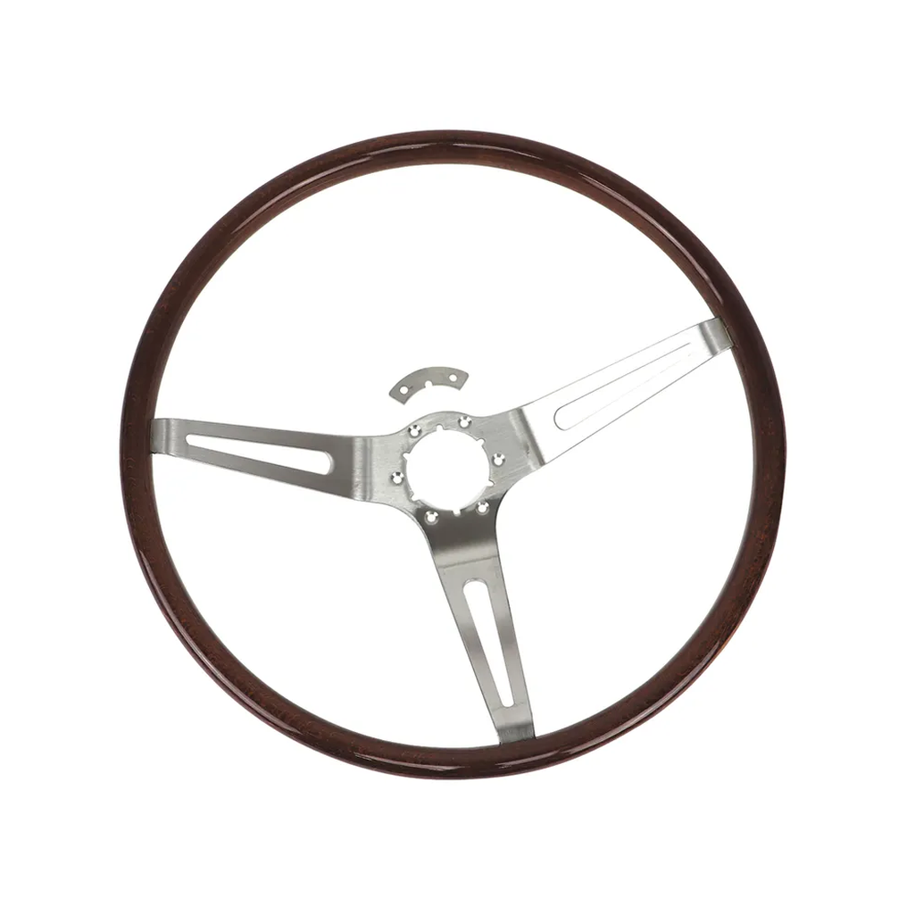 C2 1963-1966 Corvette Steering Wheel - Light Simulated Walnut