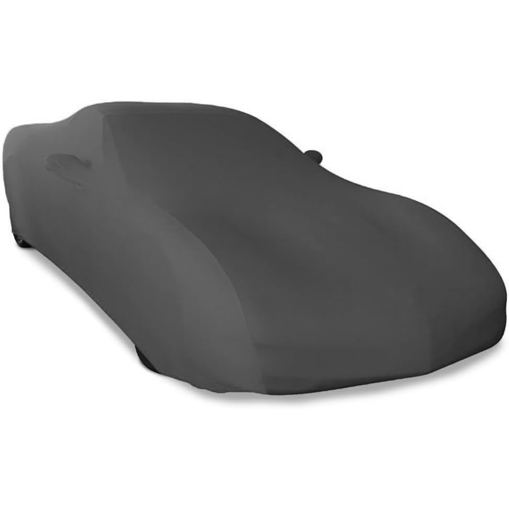 Corvette Ultraguard Stretch Satin Car Cover - Medium Gray - Indoor : 1984-1996 C4