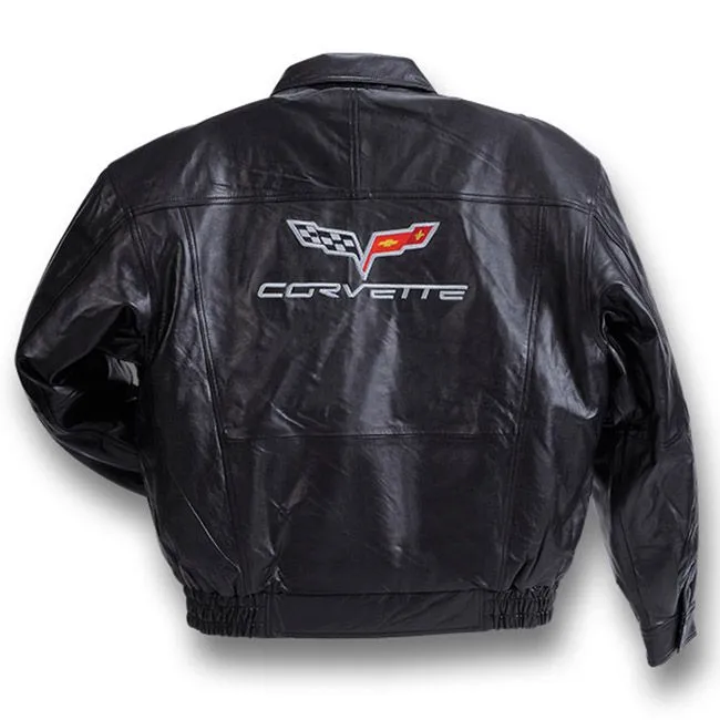 Corvette Jacket - Lamb with C6 Emblem : 2005-2013