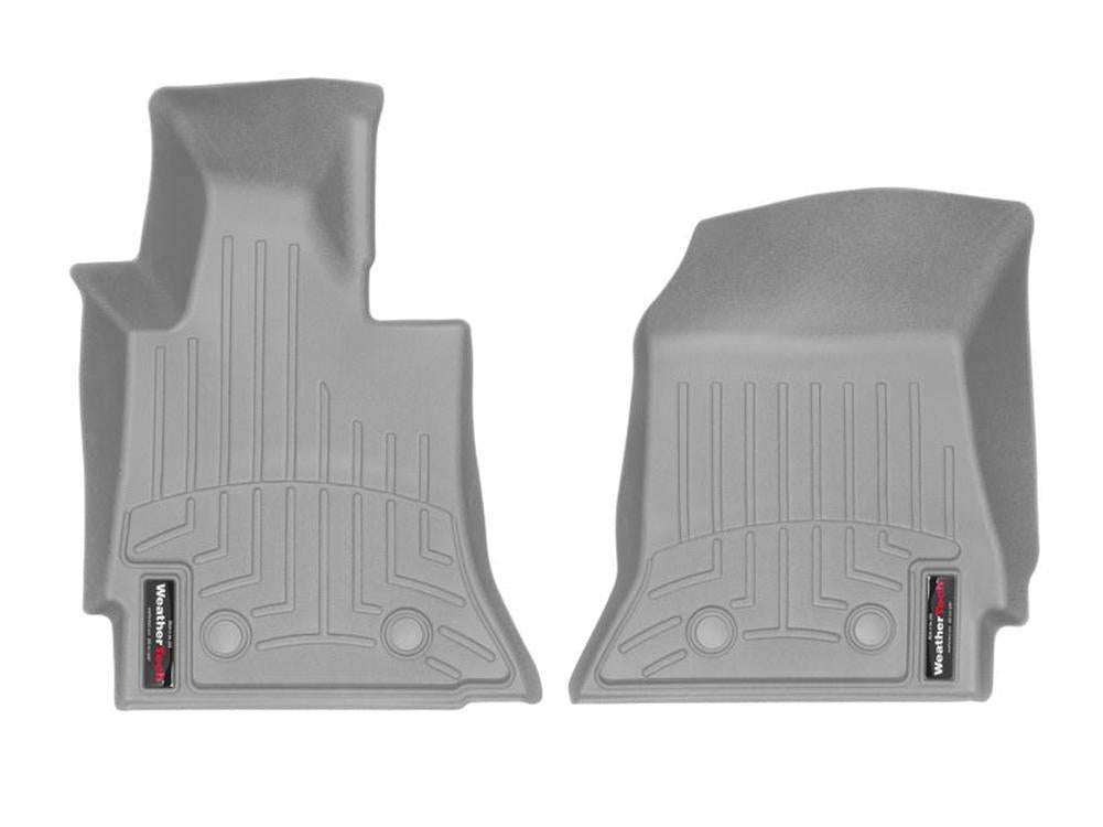 WeatherTech DigitalFit Front FloorLiner for Chevrolet Corvette (2014-2018) in Gray