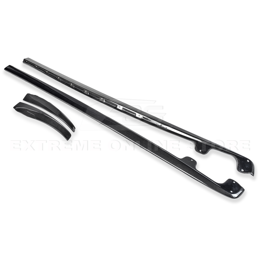 C6 Corvette Side Skirts Rocker Panels : 2006-2013 Grand Sport / Z06 / ZR1