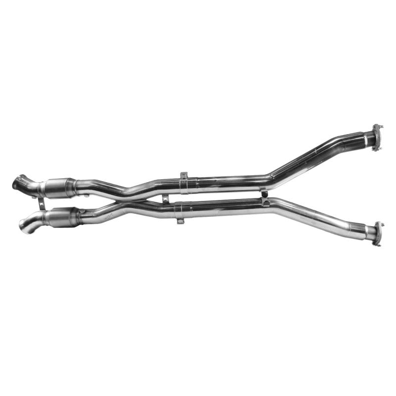 Chevrolet C5 Corvette Base Kooks 1-3/4 x 3 Header & Catted X-Pipe Kit 2001-2004