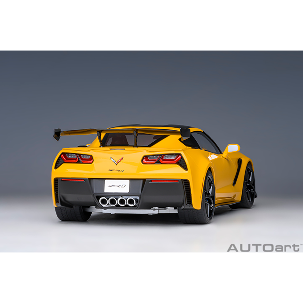 C7 Corvette ZR1 Die Cast 1:18 - Corvette Racing Yellow Tintcoat