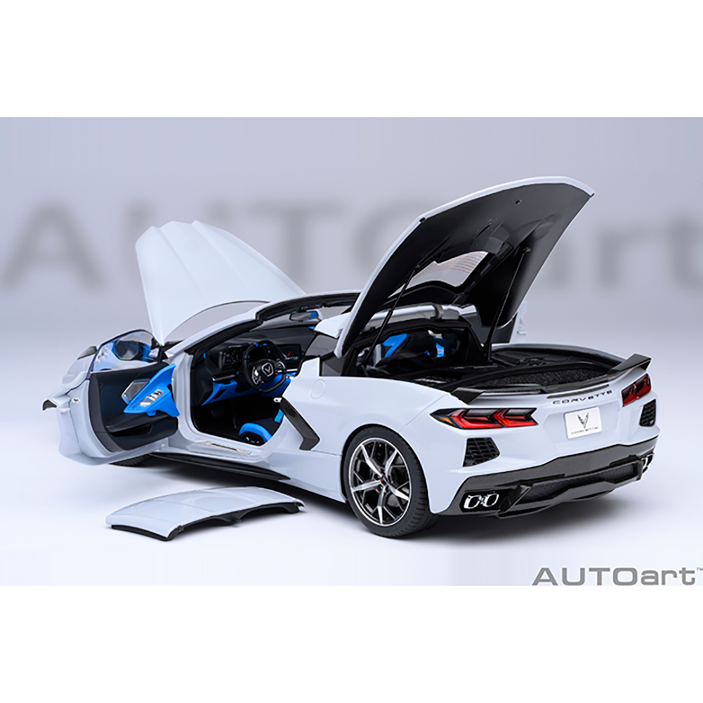 C8 Corvette Stingray Z51 Die Cast 1:18 - Ceramic Matrix Grey